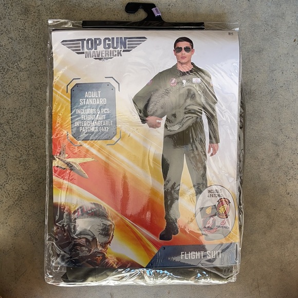 Top Gun 2: Maverick Adult Flight Suit! New! - Picture 4 of 9